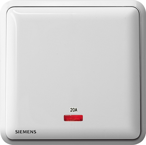 DELTA®seata - 20A 1 Gang Double Pole Switch (with Neon Indicator)