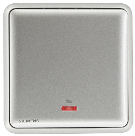 DELTA®seata - 20A 1 Gang Double Pole Switch (with Neon Indicator)