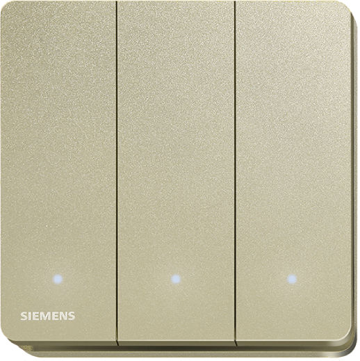 DELTA®arina - 16AX 3 Gang 1 Way Switch with LED Indicator