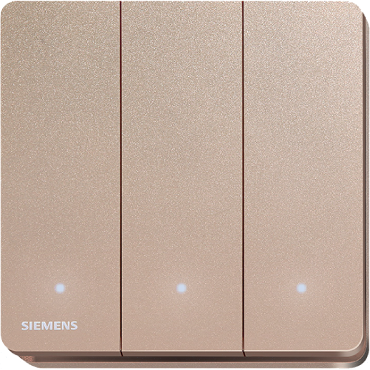 DELTA®arina - 16AX 3 Gang 1 Way Switch with LED Indicator
