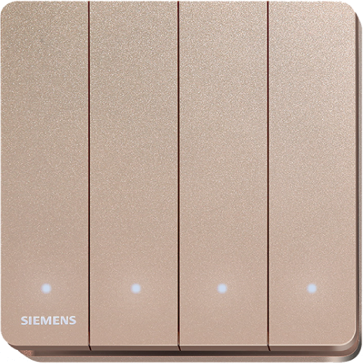 DELTA®arina - 16AX 4 Gang 1 Way Switch with LED Indicator