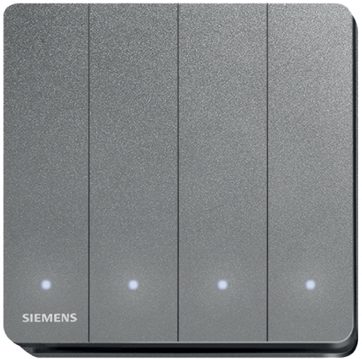 DELTA®arina - 16AX 4 Gang 1 Way Switch with LED Indicator
