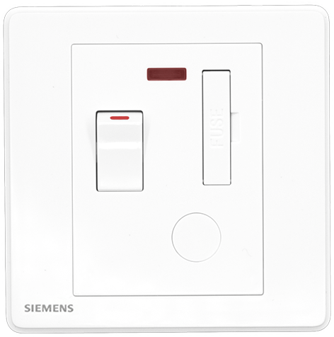 DELTA®arina - 13A Fused Connection Unit with Double Pole Switch and Indicator