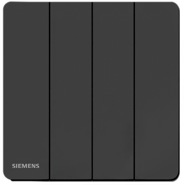 DELTA®arina - 16AX 4 Gang 1 Way Switch