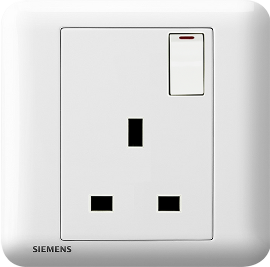 DELTA®seata - 13A 1 Gang SP Switched Socket with Indicator