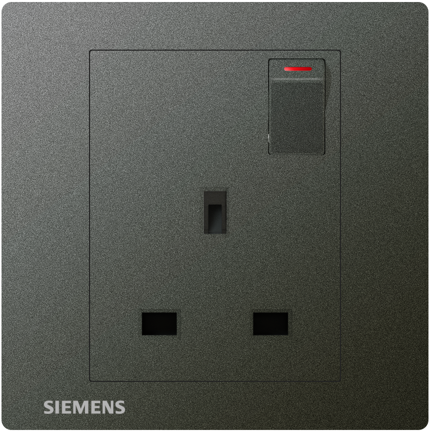 DELTA®relfa - 13A 1 Gang SP Switched Socket with Indicator