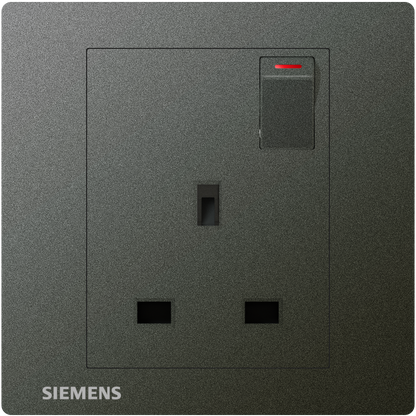 DELTA®relfa - 13A 1 Gang SP Switched Socket with Indicator