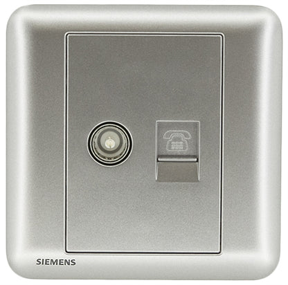 DELTA®seata - TV + RJ11 Socket