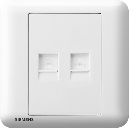 DELTA®seata - RJ11雙位電話插座