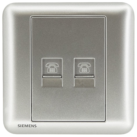 DELTA®seata - 2 Gang RJ11 Socket