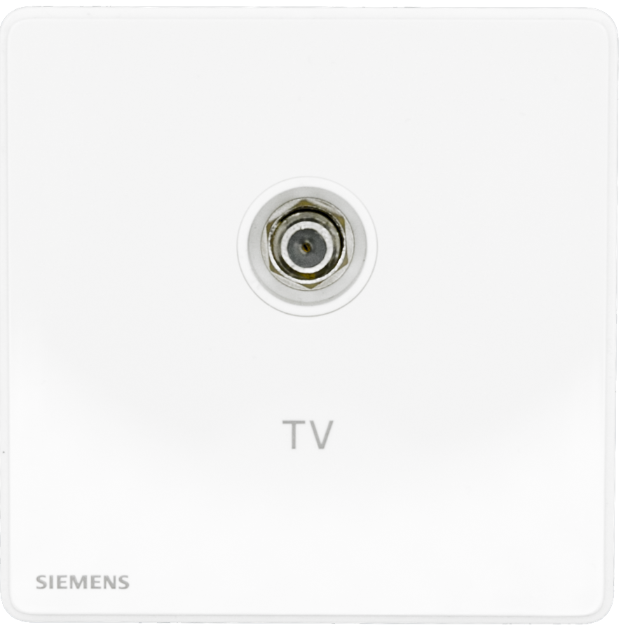 DELTA®arina - Broadband TV Socket, F Connection