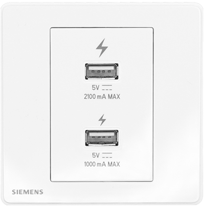 DELTA®arina - USB Sockets (3.1A 2 ports)