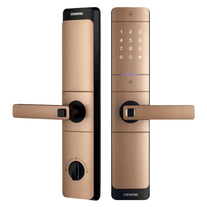 smart lock, smart door lock, Digital Door Lock, C320, Bronze Gold, Siemens