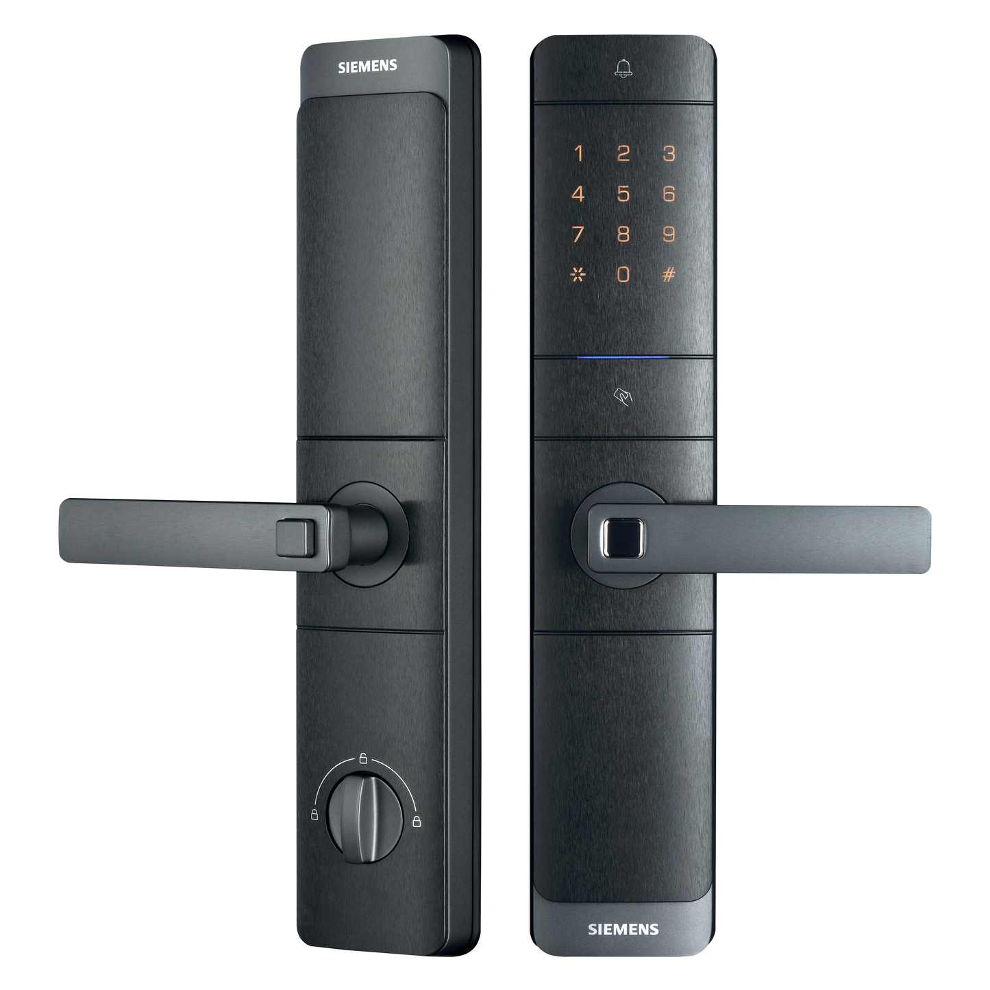 smart lock, smart door lock, Digital Door Lock, C320, Black Iron, Siemens