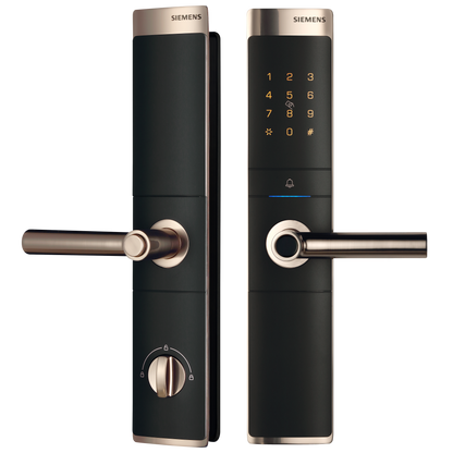 smart lock, smart door lock, Digital Door Lock, C321, Bronze Gold, Siemens