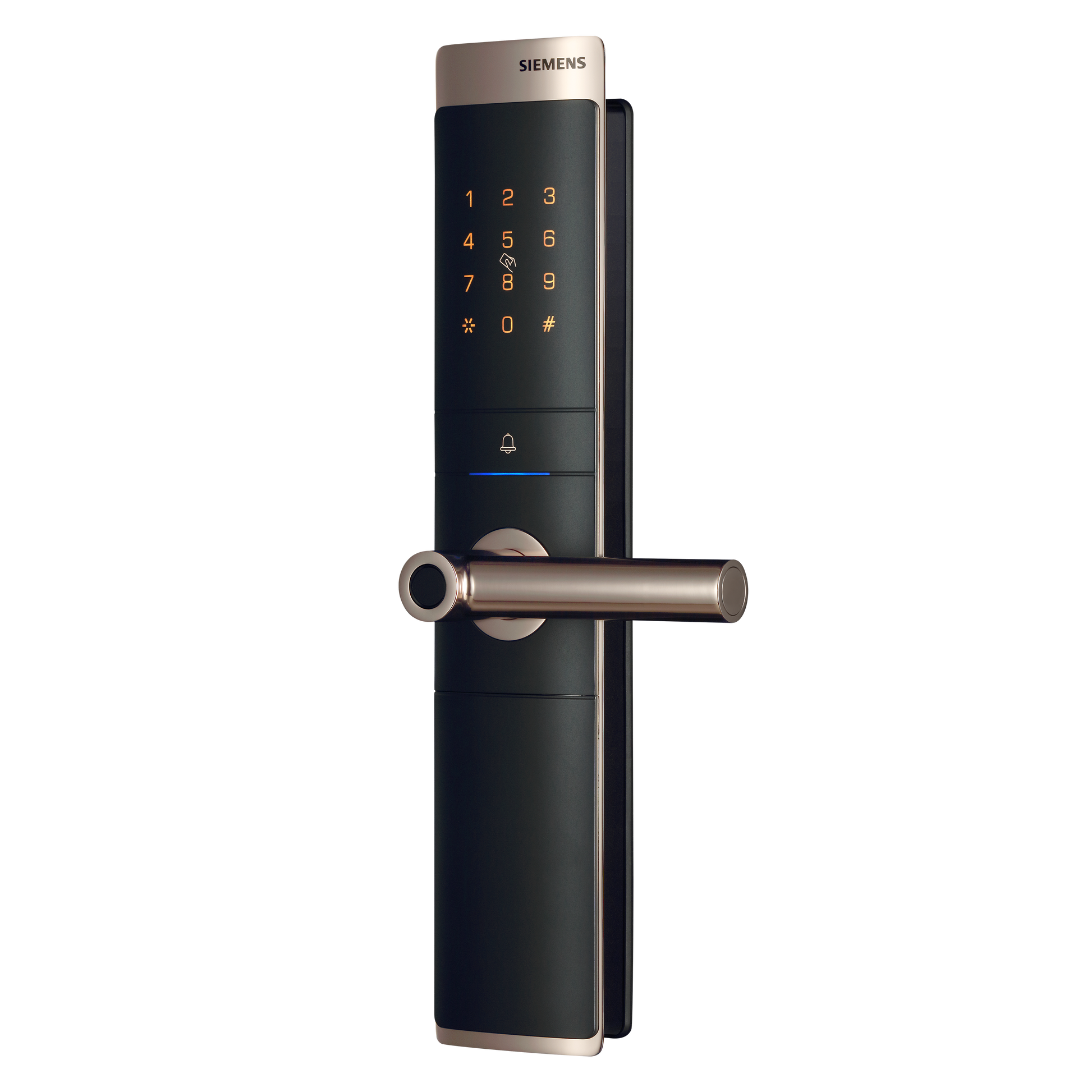 smart lock, smart door lock, Digital Door Lock, C321, Bronze Gold, Siemens