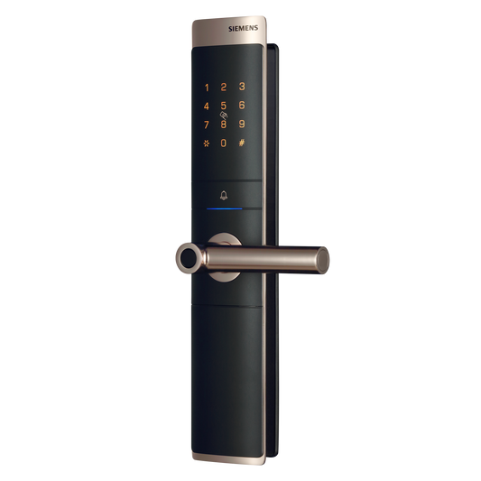 smart lock, smart door lock, Digital Door Lock, C321, Bronze Gold, Siemens