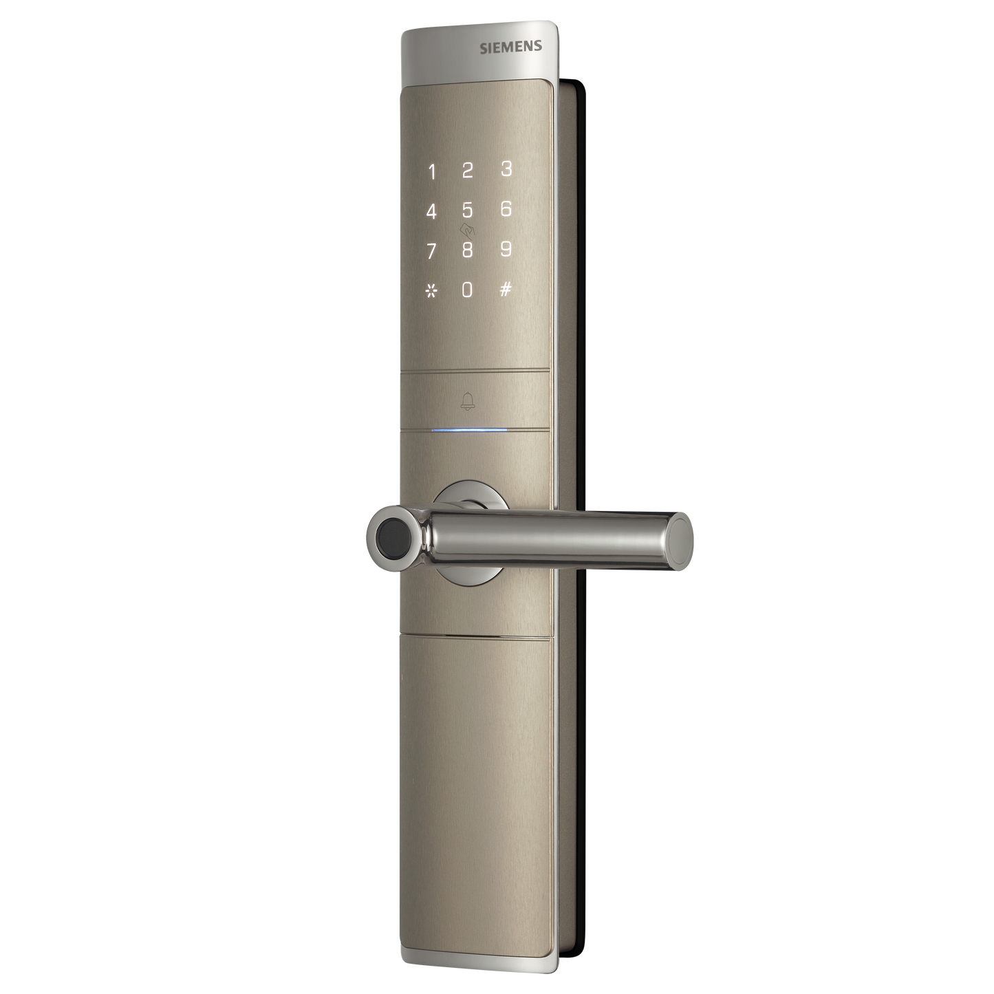 smart lock, smart door lock, Digital Door Lock, C321, Champagne Gold, Siemens