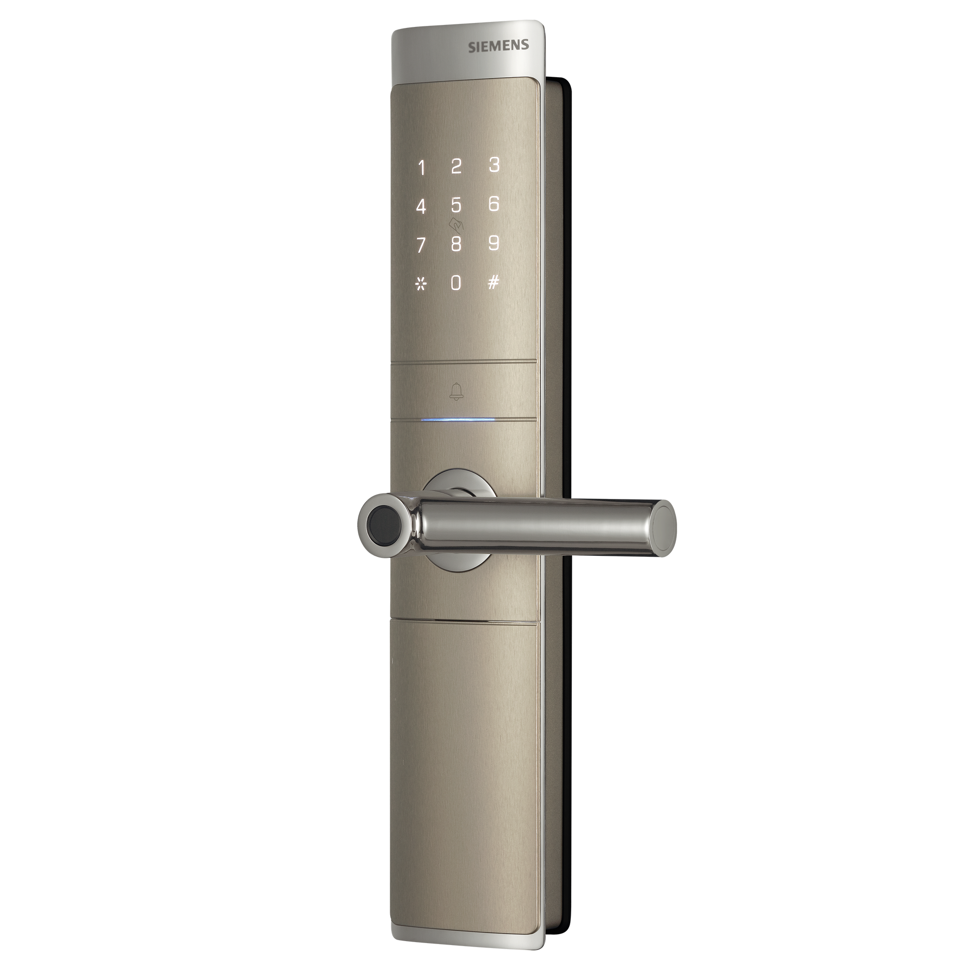 smart lock, smart door lock, Digital Door Lock, C321, Champagne Gold, Siemens