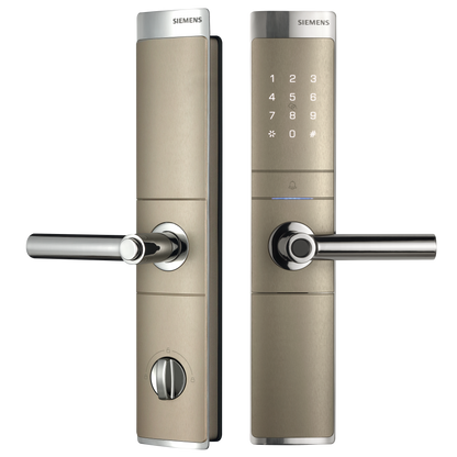 smart lock, smart door lock, Digital Door Lock, C321, Champagne Gold, Siemens