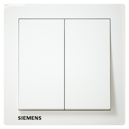 DELTA®relfa, siemens, 2 gang, switch