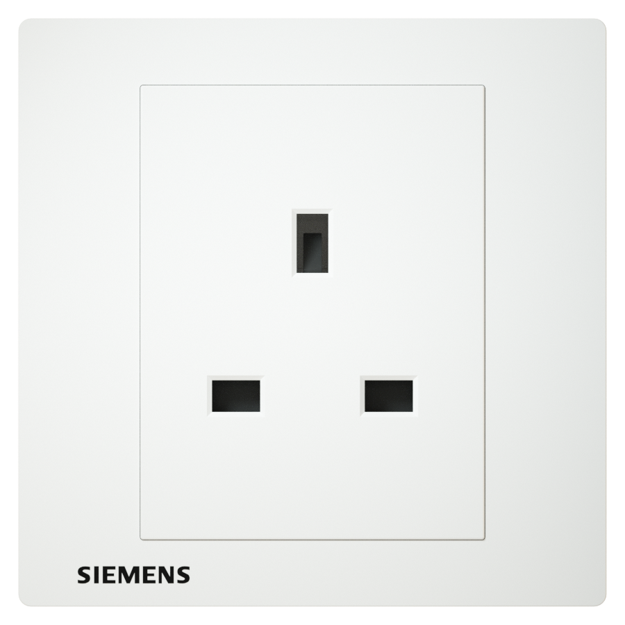 DELTA® relfa, siemens, 13A, unswitched, socket