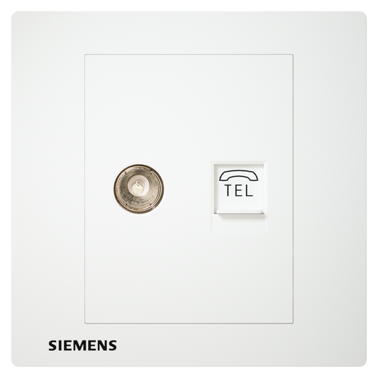 DELTA® relfa, siemens, tv, rj11, socket