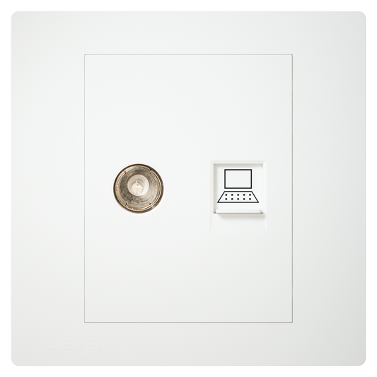 DELTA® relfa, siemens, tv, rj45, socket